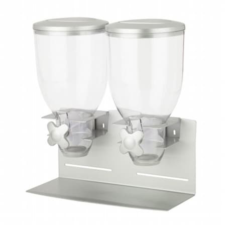 Zevro Zevro KCH-06157 Double Pro Model 17.5 oz Dispenser; Silver KCH-06157